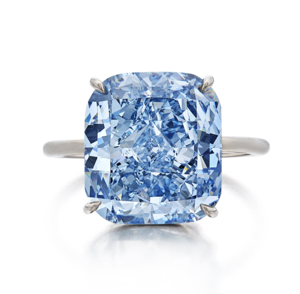 The Mediterranean Blue diamond
